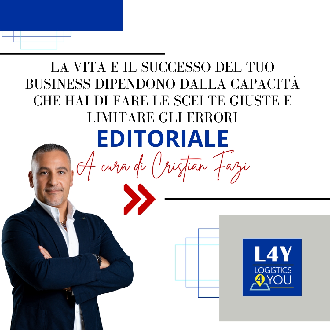 La vita (e il successo) del tuo business dipende dalla capacità che hai di fare le scelte giuste e limitare gli errori