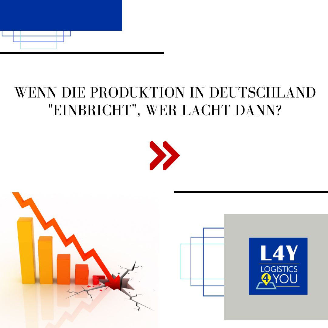 Wenn die Produktion in Deutschland "einbricht", wer lacht dann?
