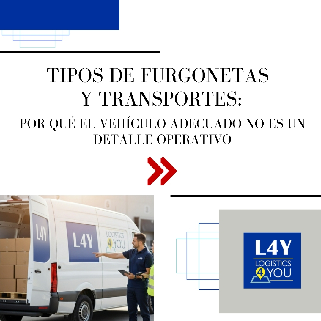 Tipos de furgonetas y transportes: por qué el vehículo adecuado no es un detalle operativo