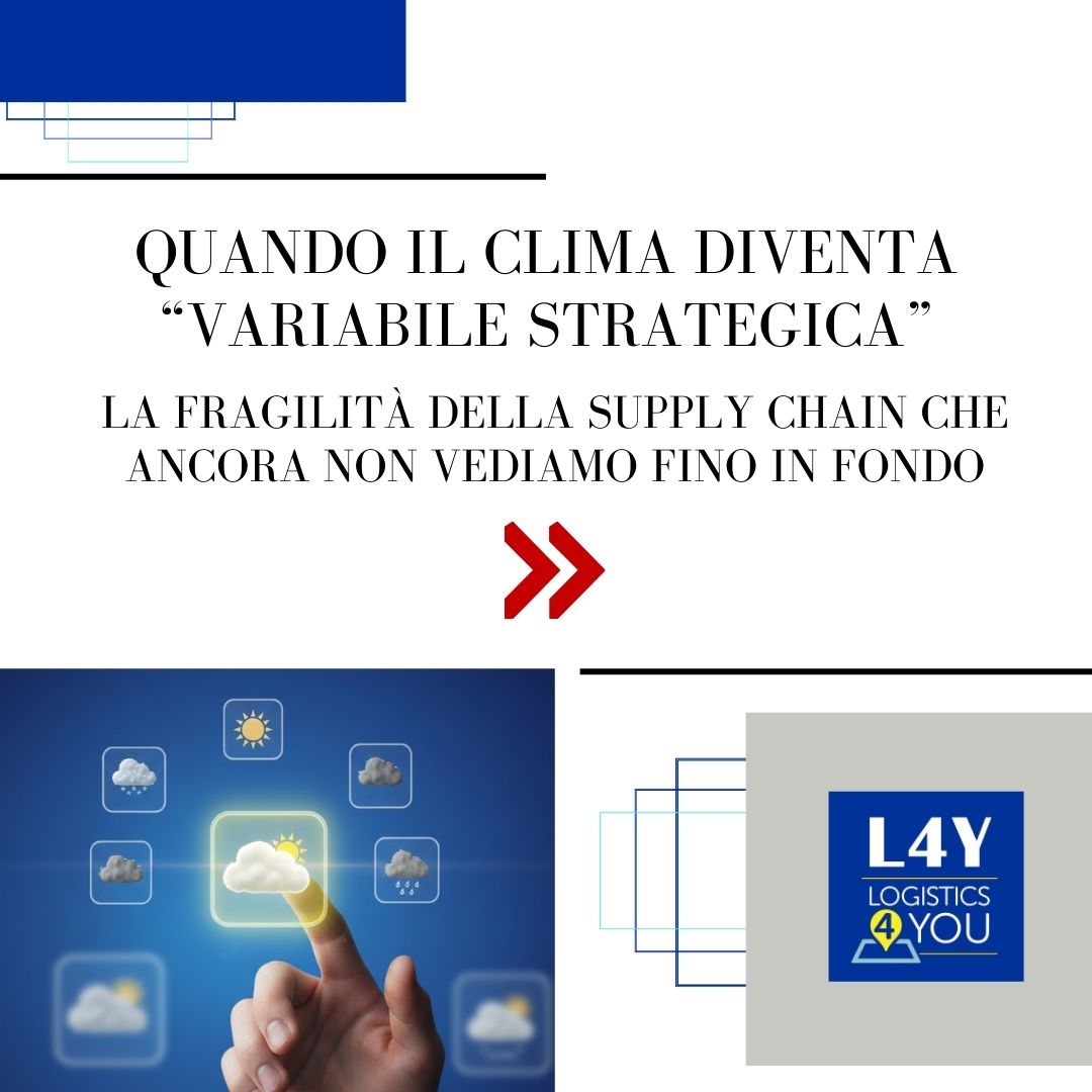 Quando il clima diventa “variabile strategica”